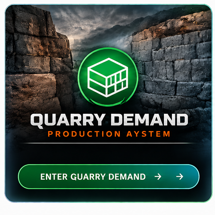 Quarry Demand Production System
